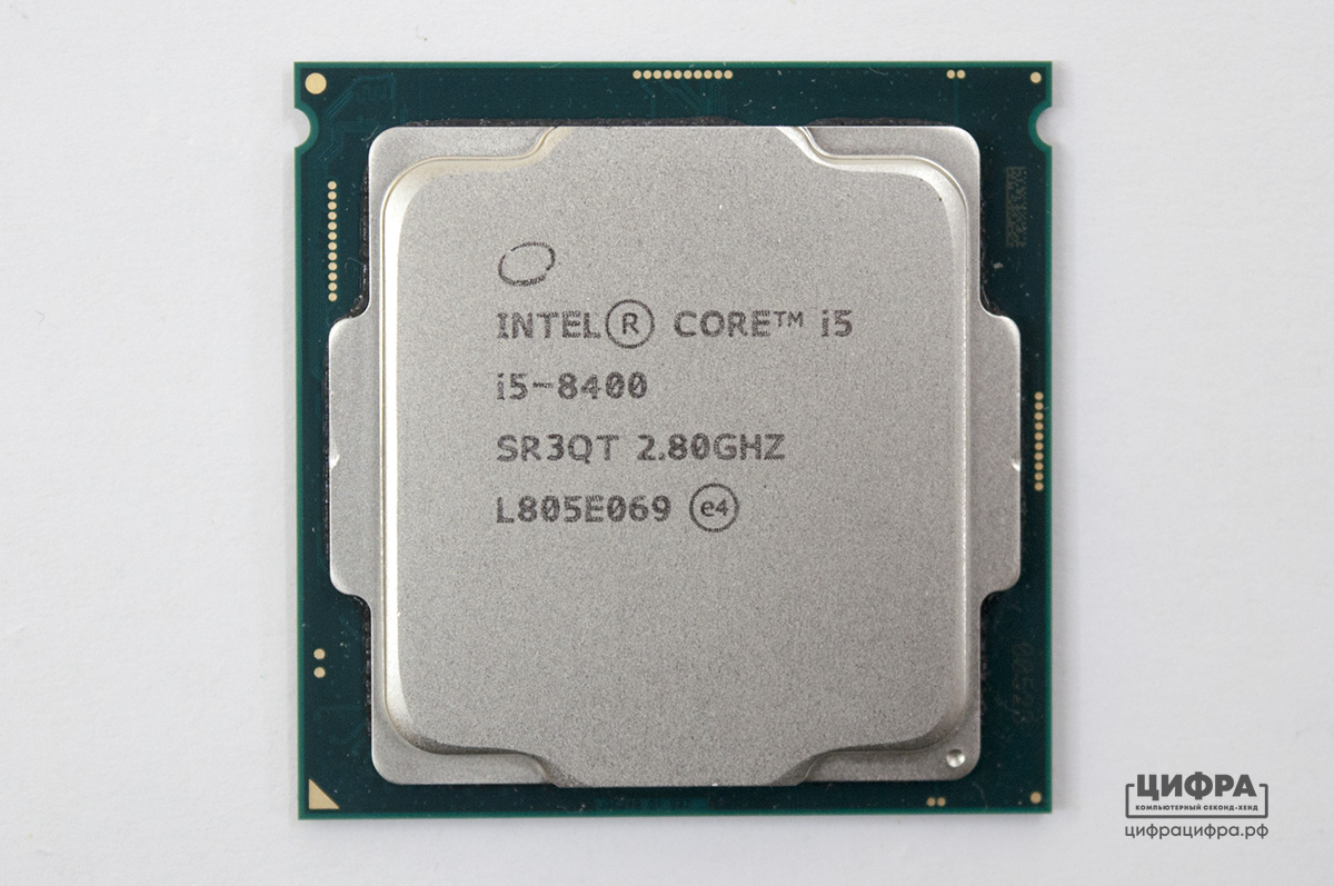 Core i5-8400 (LGA1151, 2.80, 9M, SR3QT)